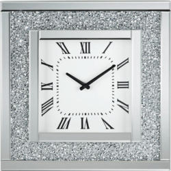 Wanduhr Diamant, ca. 51x51x12cm
