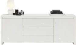 Sideboard in Weiß Hochglanz