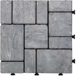 Terrassenfliese Stone in Grau ca. 30x30cm