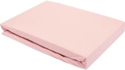 Spannbetttuch Basic in Rosa ca. 150x200cm