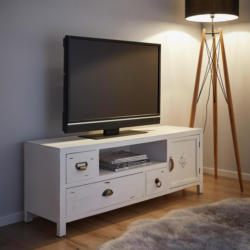 TV-Element in Weiß 'Lewis Vintage'