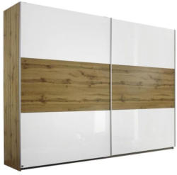 Schwebetürenschrank in Weiß Hochglanz