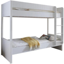 Etagenbett Luka 90x200 cm Buche/Weiß