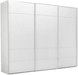 Schwebetürenschrank in Weiß