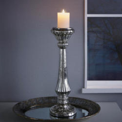 Kerzenhalter in Silber H ca. 53 cm 'Lorna'