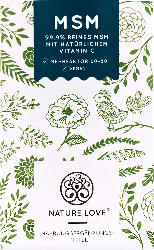 Nature Love MSM-Tabletten mit Vitamin C, 365 Stück