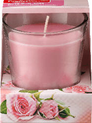 Profissimo Duftkerze mit Glas Rose