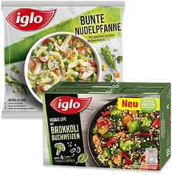 iglo Fertiggerichte oder Veggie Love versch. Sorten, gefroren, jede 400-g-Packung / jeder 450-g-Beutel