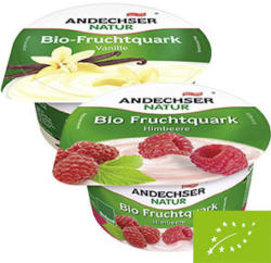 Andechser Bio Fruchtquark versch. Sorten, jeder 150-g-Becher