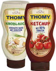 Thomy Grillsaucen oder Thomy Ketchup versch. Sorten, jede 225-ml-Flasche