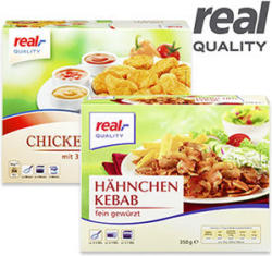 Chicken Nuggets mit 3 x 30 g Dip gefroren, jede 500-g-Packung und weitere Sorten