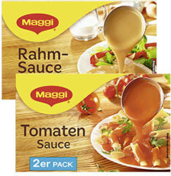 Maggi Delikatess-Saucen versch. Sorten, jede Doppelpackung
