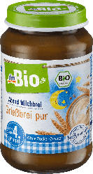 dmBio Abendbrei Grießbrei pur, nach dem 4. Monat