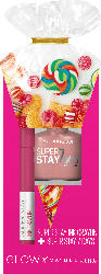 Maybelline New York Glow Set Lippenstift Superstay Ink Crayon 30 + Nagellack Forever Strong 78