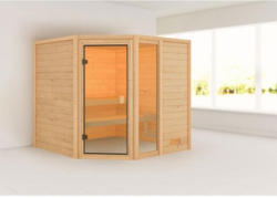 Karibu Sauna Tabea, naturbelassen, ohne Ofen