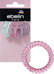 ebelin Haargummis Spirale mini/dünn Farb-Mix
