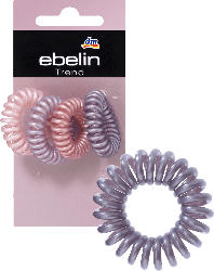 ebelin Haargummis Spirale klein Farb-Mix