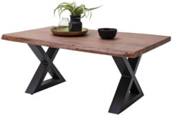 Couchtisch Holz mit Massiver Tischplatte Cartagena, Akazie