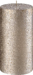 Profissimo Rustikkerze metallic taupe 130/68