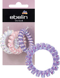 ebelin Haargummis Spirale Farb-Mix