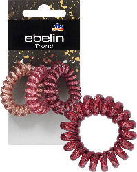 ebelin Haargummis Spirale Farb-Mix
