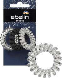 ebelin Haargummis Spirale Farb-Mix