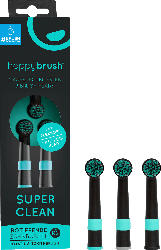 happybrush Aufsteckbürsten Super Clean schwarz