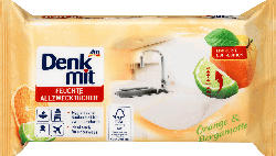 Denkmit Feuchte Allzwecktücher Orange Bergamotte