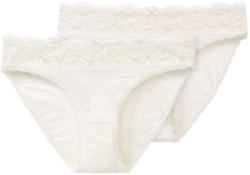 2 Damen Slips aus Mikrofaser