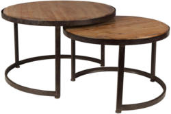 Satztisch In Holz 61/74/61/74/41/46 Cm
