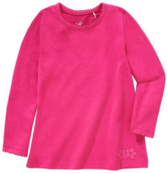 Mädchen Langarmshirt im Basic-Look