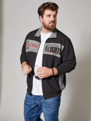 Men Plus by Happy Size Spezialschnitt Sweatjacke