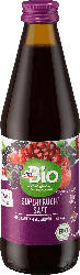 dmBio Superfrucht Saft, Granatapfel, Aronia & Acai