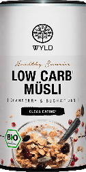 WYLD Müsli, Low Carb Müsli Cranberry & Buchweizen