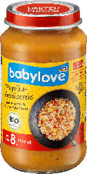 babylove Asia-Paprika-Gemüsereis mit Ananas und Huhn süß-sauer, ab dem 8. Monat