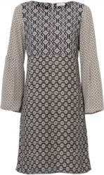 Druckkleid mit Volantärmel