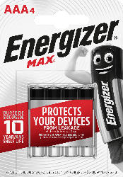 Energizer Alkaline Max AAA Micro 4St