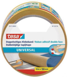 Tesa Doppelseitiges Klebeband universal 10 m x 50 mm