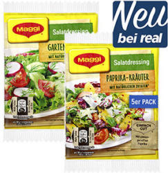 Maggi Salatdressing Trocken versch. Sorten, jede 5er-Packung