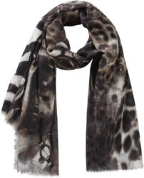 Cartoon Basic-Schal mit Leoprint