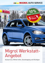 Migrol Tankstelle Migrol Werkstatt-Angebot - al 12.10.2019