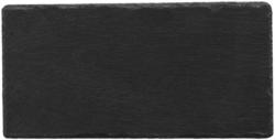 Servierplatte Stoney in Schwarz