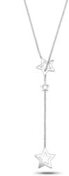 Elli Collierkettchen »Y-Kette Stern Astro 925 Sterling Silber«