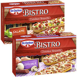 Dr. Oetker Bistro Baguettes gefroren, versch. Sorten, jede 250-g-Packung