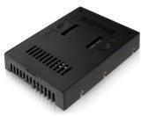 Icy Dock MB88, Konverterbox SATA-Festplatte 6,35 auf 8,89 cm, für Mac Pro