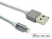 Networx Premium Lightning Kabel, Lightning auf USB, 1m, space-grau