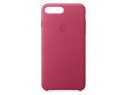 Apple Leder Case, für iPhone 7/8 Plus, fuchsienpink