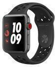 Apple Watch Nike+, GPS & Cellular 42 mm Alu. grau, Sportarmband anthr/blk, 2017