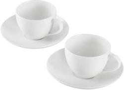 Vivo Kaffeeset aus Porzellan 4-teilig ''Hot Basics''