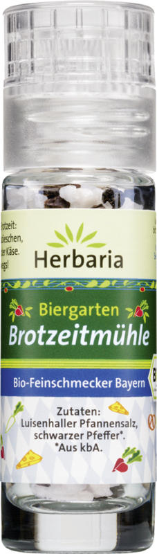 Biergarten-Brotzeit Mini-Mühle